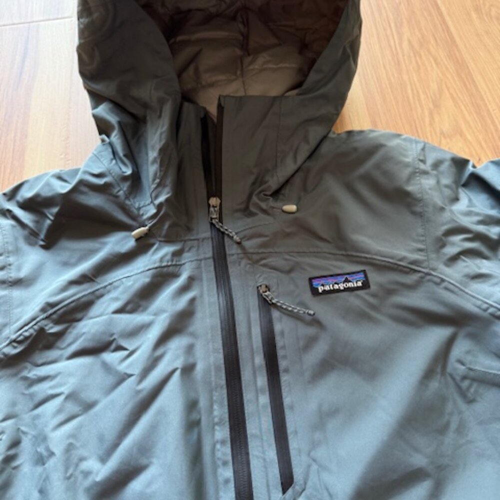 Patagonia Women's Insulated Powder Town Jacket Nouveau Green M - Picture 2 of 6